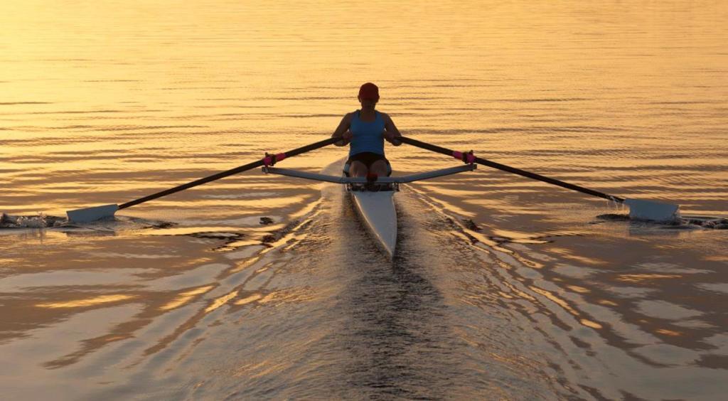 Sculling across life's waters